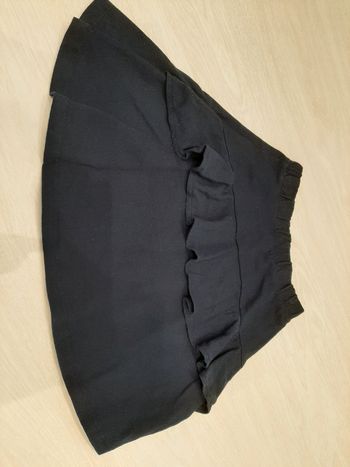 Jupe fille 8ans bleu marine