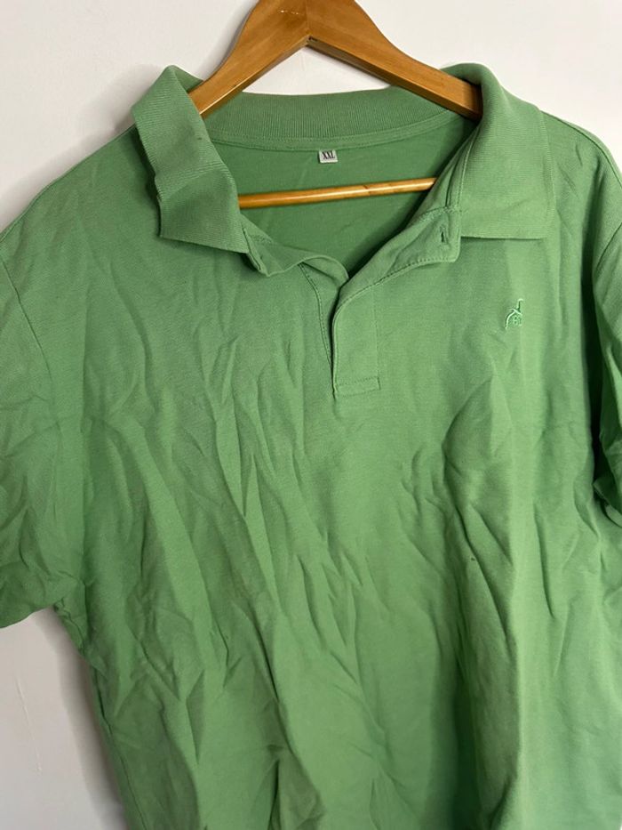 Polo homme taille XXL manches courtes - photo numéro 5