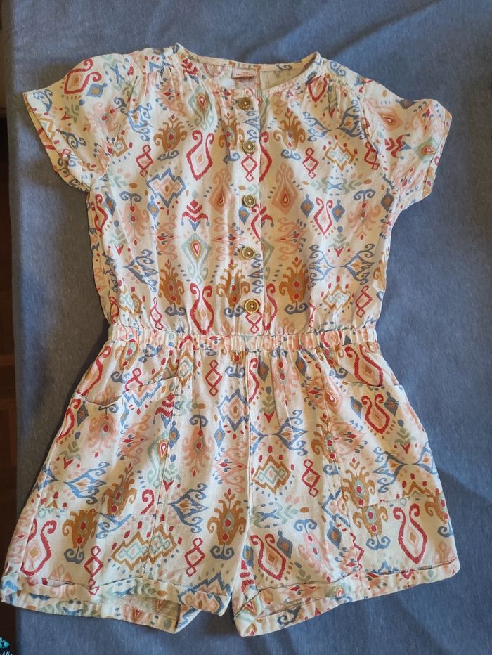 Combinaison short fille