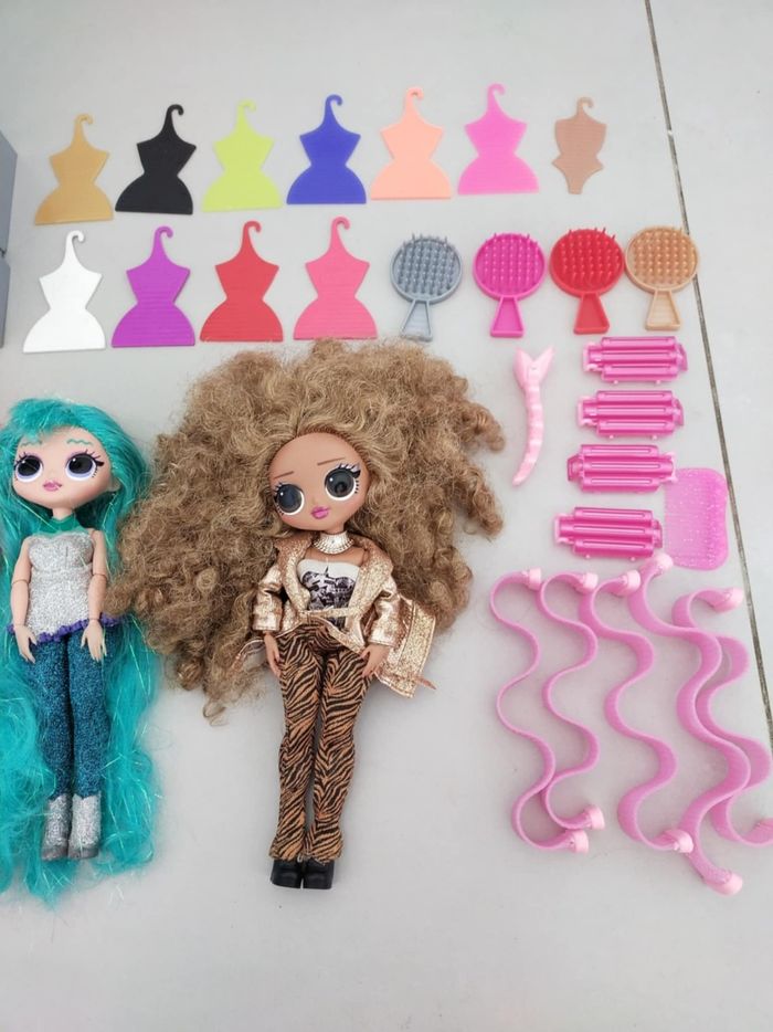 Lot poupées LOL OMG et accessoires - photo numéro 3