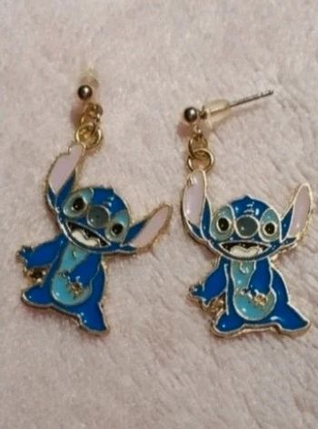 Boucles d'oreilles Stitch Disney