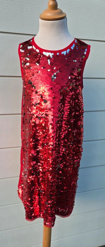 Robe sequins réversibles 10 ans