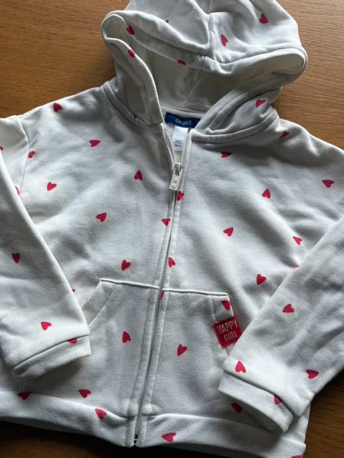Veste à cœurs - photo numéro 3