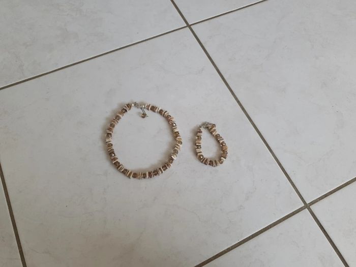 Parure femme collier bracelet neuf zz - photo numéro 2