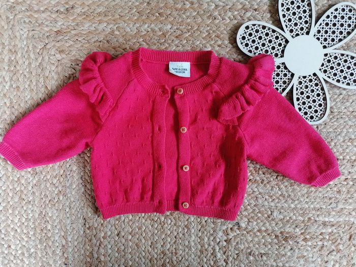 Ensemble 3 pièces : Tregging, tee-shirt, gilet - Tape à l'oeil - 3 mois - photo numéro 5