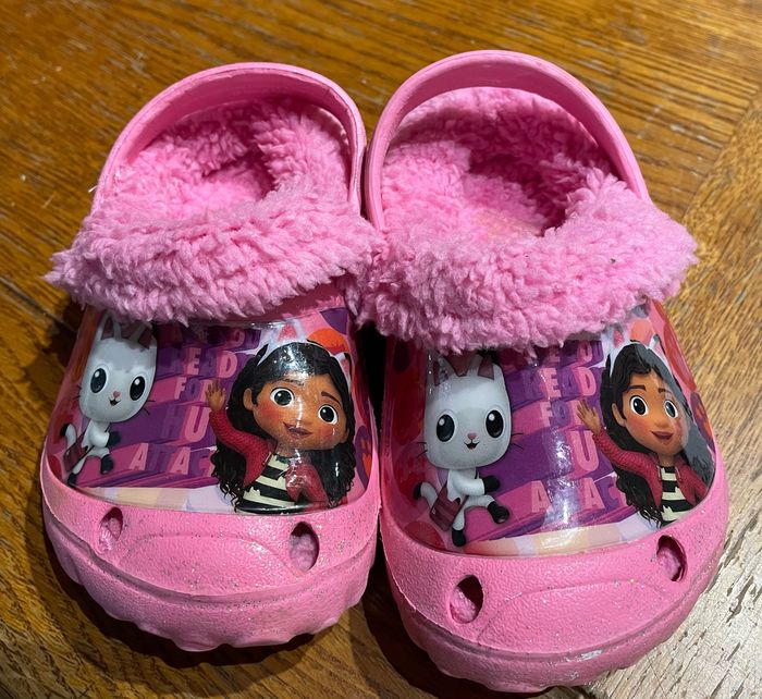 Sabote Crocs Gabby-Chat Rose Paillettes Fille Taille 22 - photo numéro 2
