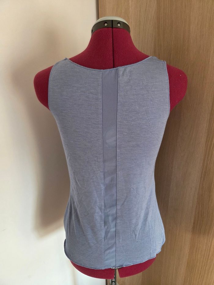 Débardeur bleu - taille 36 - Camaïeu - photo numéro 3