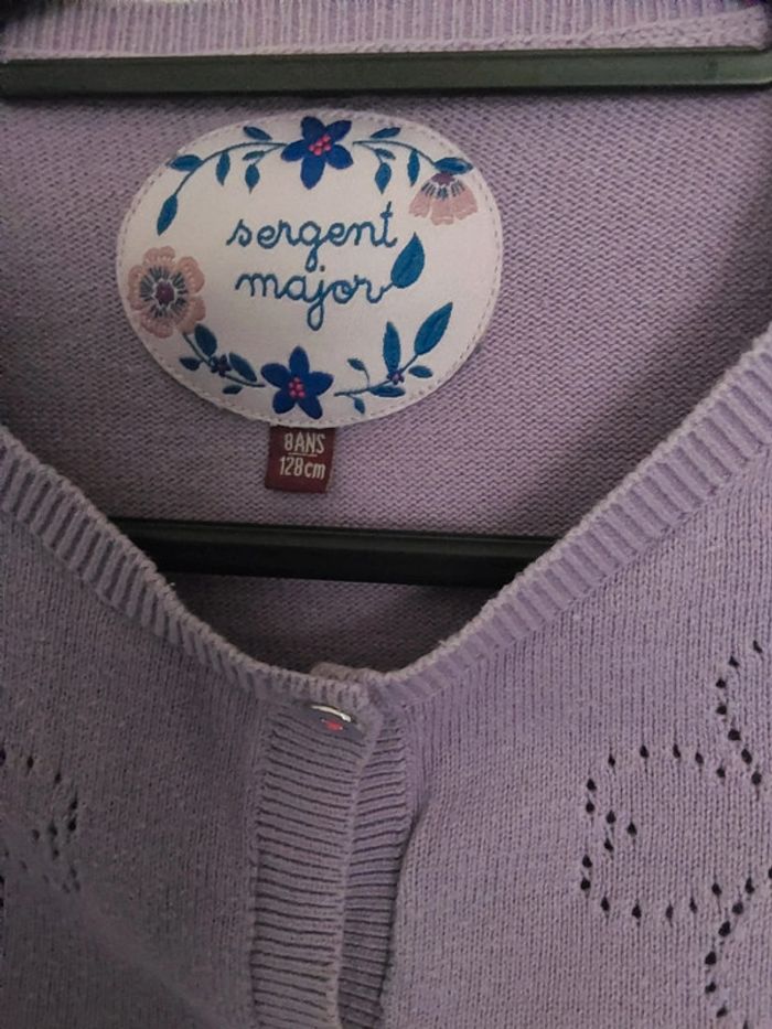 Gilet sergent major fille 8 ans - photo numéro 5