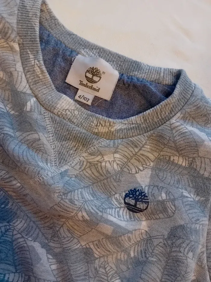 Sweat Timberland 4 ans - photo numéro 3