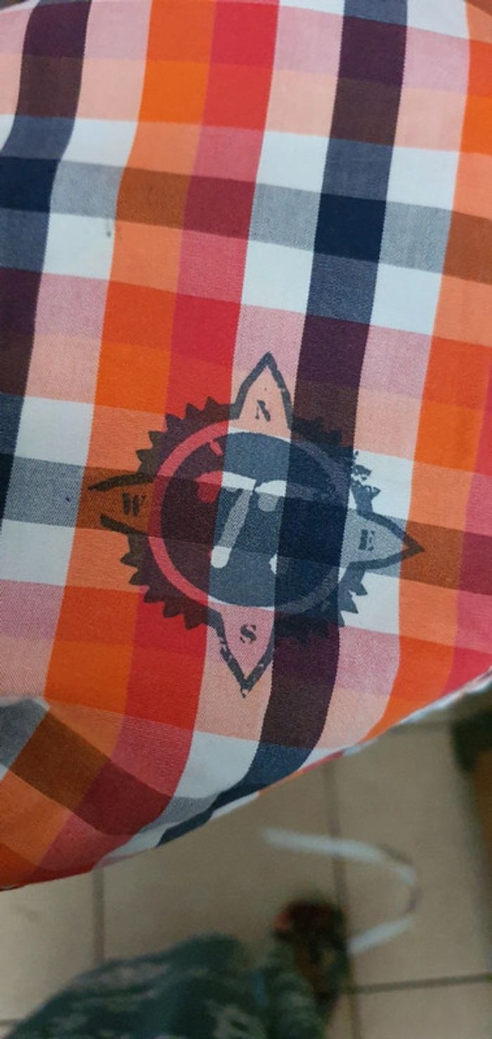 Chemise à carreaux homme camel active 2xl - photo numéro 7