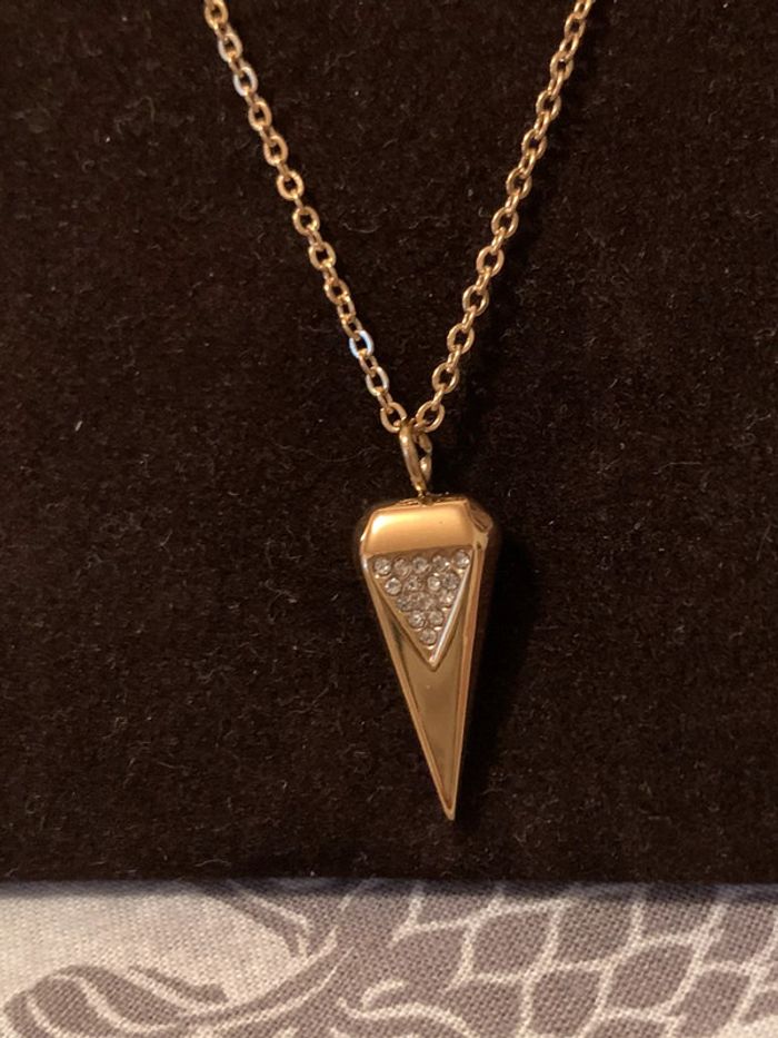 Collier pendentif en acier inoxydable - photo numéro 3