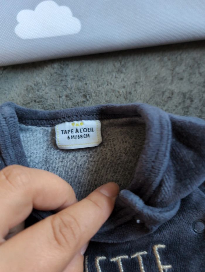 Pyjama fille 6 mois TAO - photo numéro 3