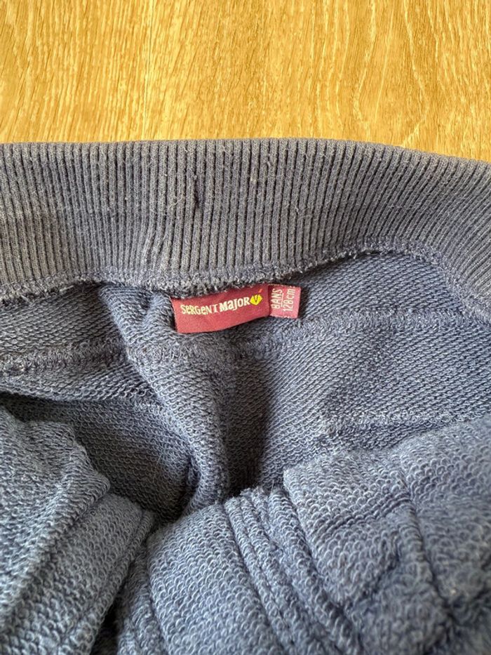 🚗 Short bleu 8 ans sergent major - photo numéro 4