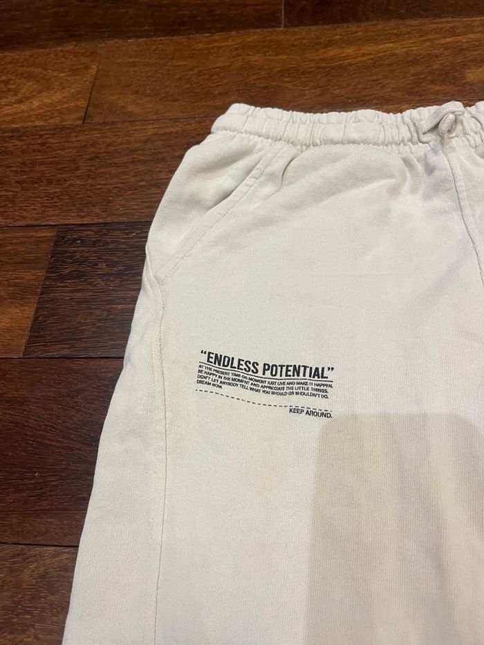 Jogging blanc à taille élastique 12 ans - photo numéro 5