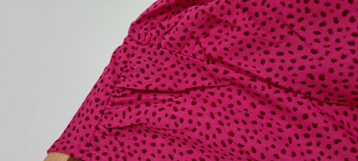 Top voile rose imprimé neuf - 38/40 - Kiabi - photo numéro 2