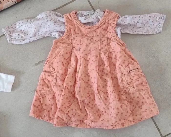 Gros lot de vêtements automne/hiver fille - taille 3 mois - 20 pièces - photo numéro 3