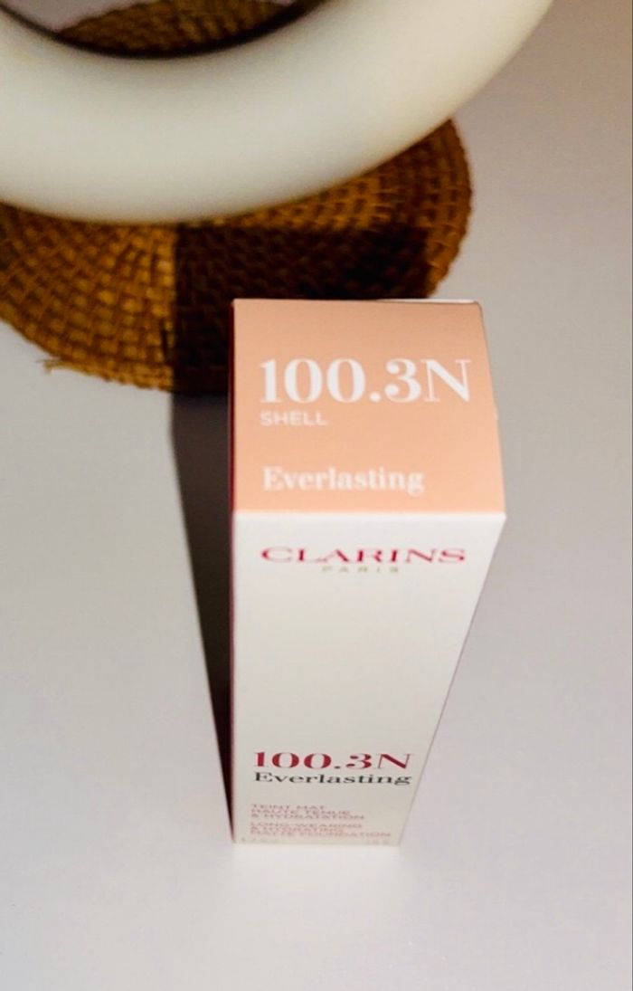 CLARINS Everlasting Foundation 100.3N Shell NEUF 55€ Luxe Longue Tenue - photo numéro 2