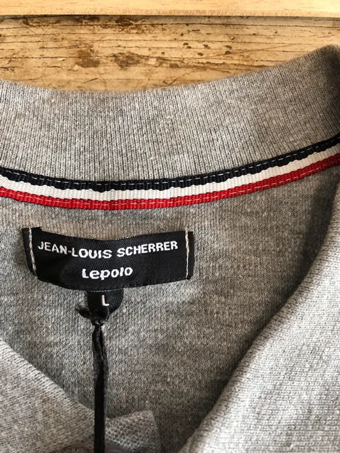 Polo gris et blanc - photo numéro 4