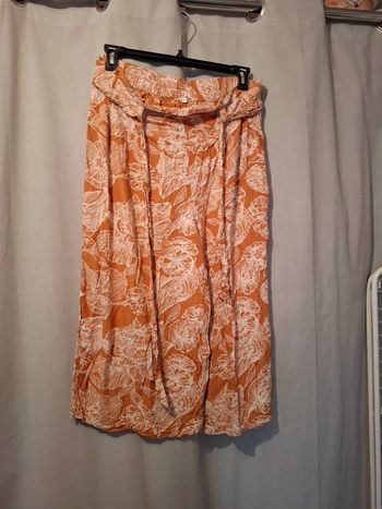 Magnifique pantalon femme style sarouel élastique à la taille