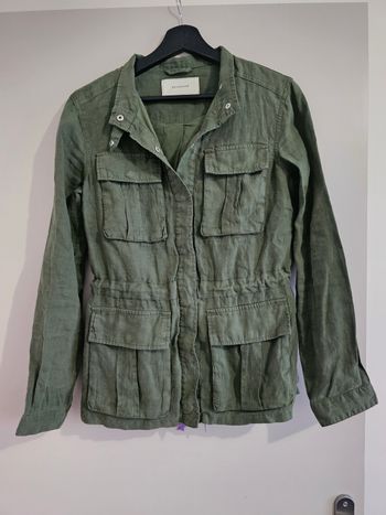 Veste saharienne lin Promod Taille 36