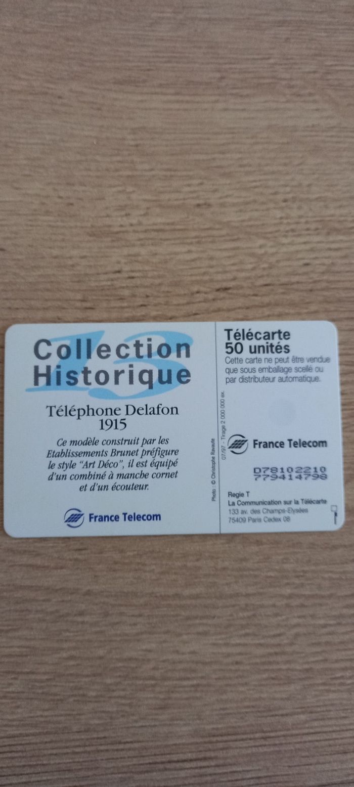 Carte téléphonique - photo numéro 2