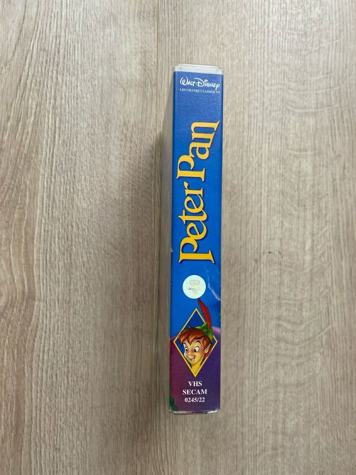 Disney Peter Pan Cassette Vidéo VHS Vintage Cinéma Collection Exclusive - photo numéro 2