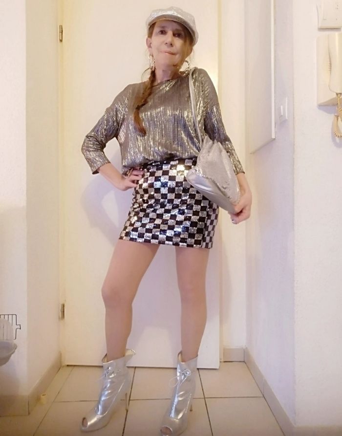 Jupe de fête sequin FBSister - photo numéro 4