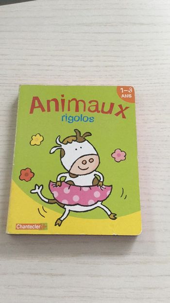 Livre découverte les animaux 1-3 ans