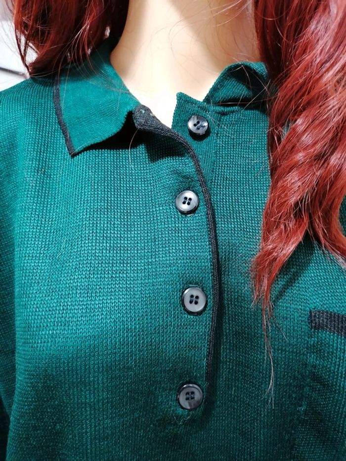 Pull vert - photo numéro 2