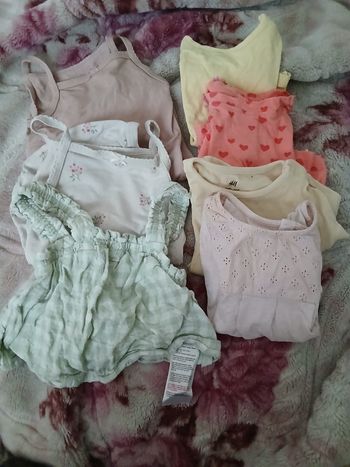 Lot haut bébé fille 