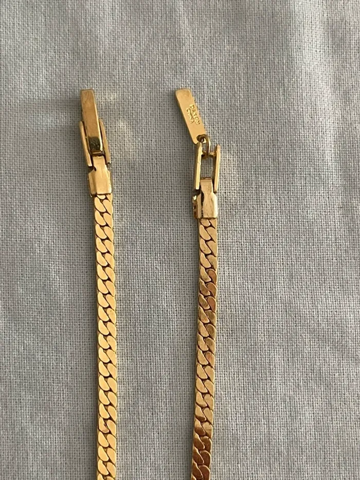 Collier plaqué or - photo numéro 4