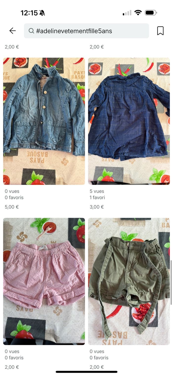Lot de 25 vêtement fille 5 ans - photo numéro 6
