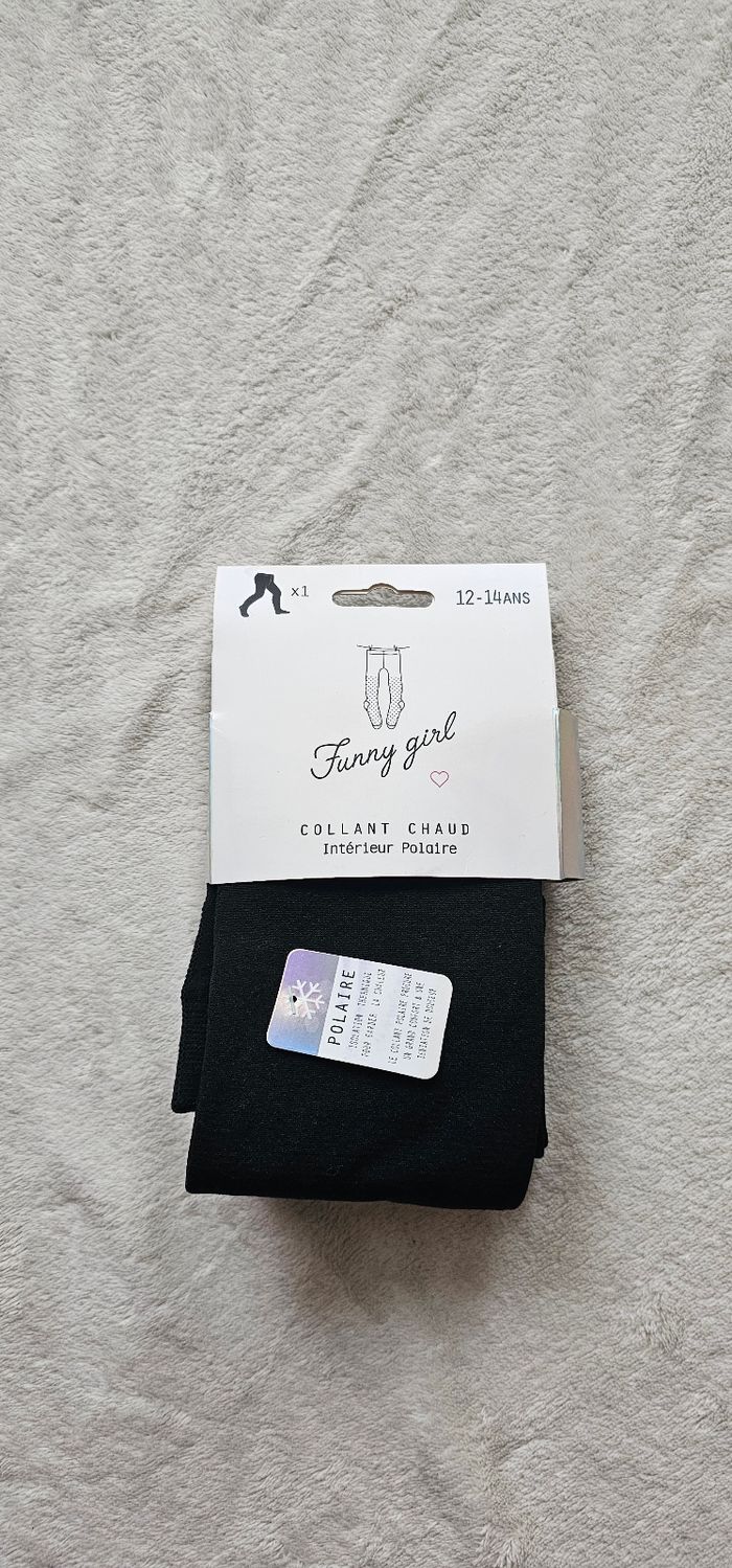 Collant chaud polaire fille 12-14 ans – Funny Girl
