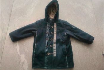 Manteau à capuche garçon 4 ans