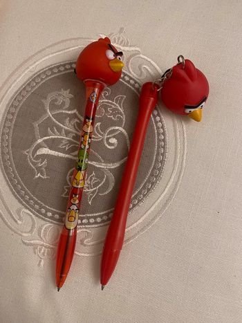 Lot de 2 stylos Angry Birds