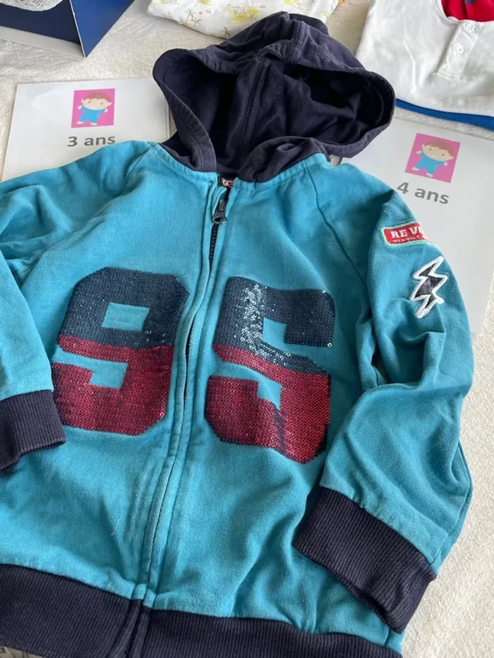 Veste cars 3-4 ans