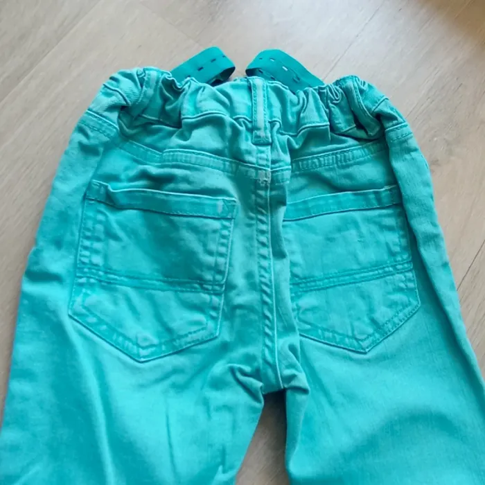 Pantalon jeans slim denim fille 3-4 ans - photo numéro 5
