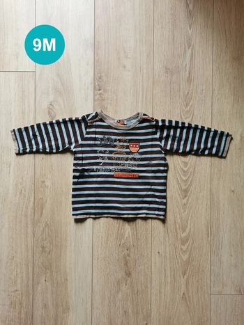 T-shirt jazz chats Sergent Major 9 mois