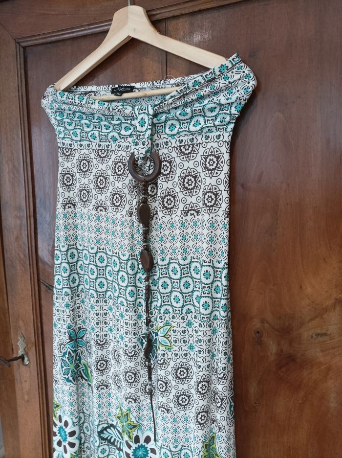 Robe longue été la Halle aux vêtements multicolore - photo numéro 2
