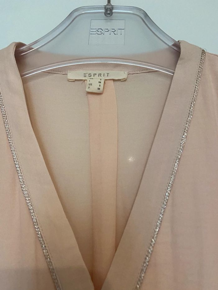 Chemise rose poudré femme M - photo numéro 5