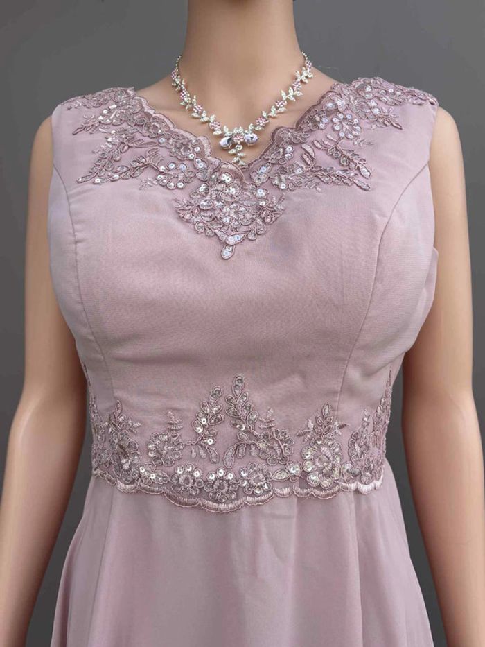 Ensemble robe mariage 2 pièces en dentelle – taille M - photo numéro 3