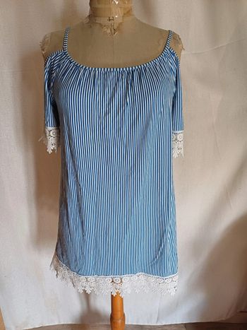 Robe sans bretelles made in italy femme taille 40