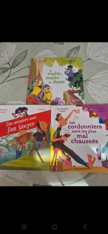 Lot livres mcdo
