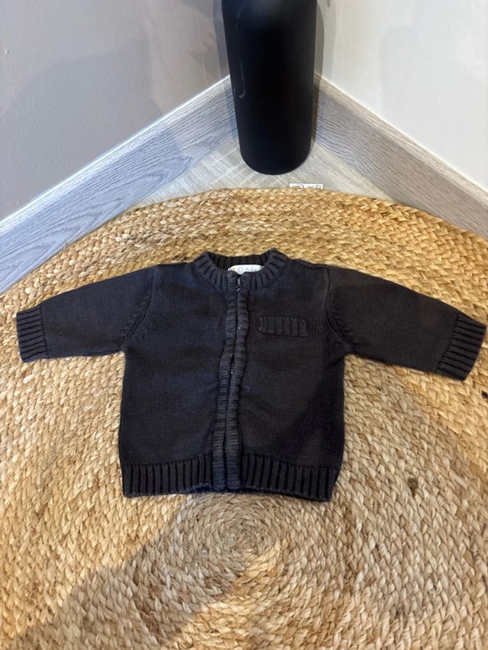 Gilet garçon bébé 1 mois Kitchoun - photo numéro 2