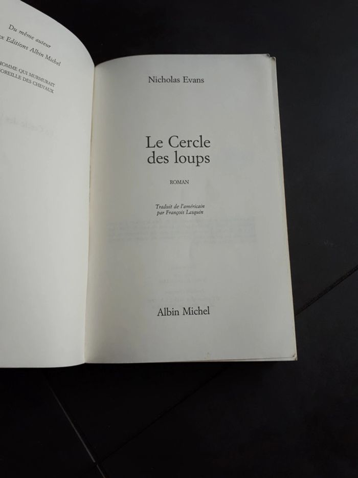 Le cercle des loups Nicholas Evans - photo numéro 2