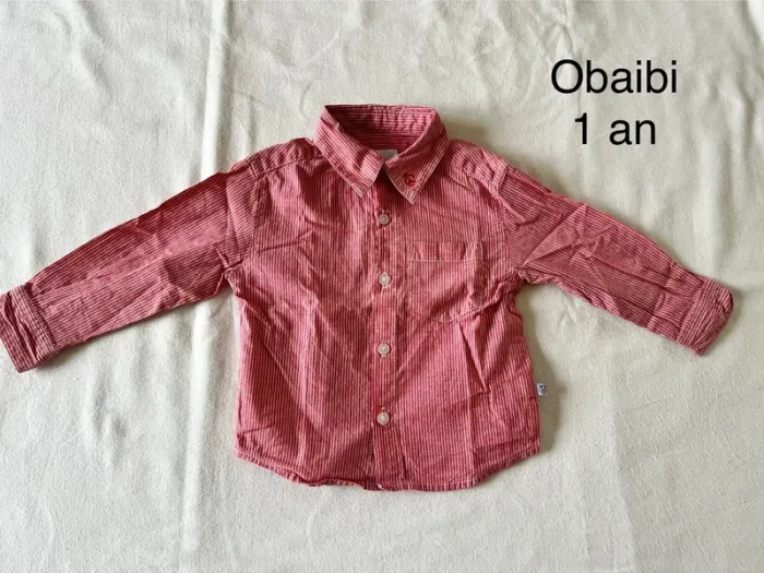 Chemise obaibi 1 an