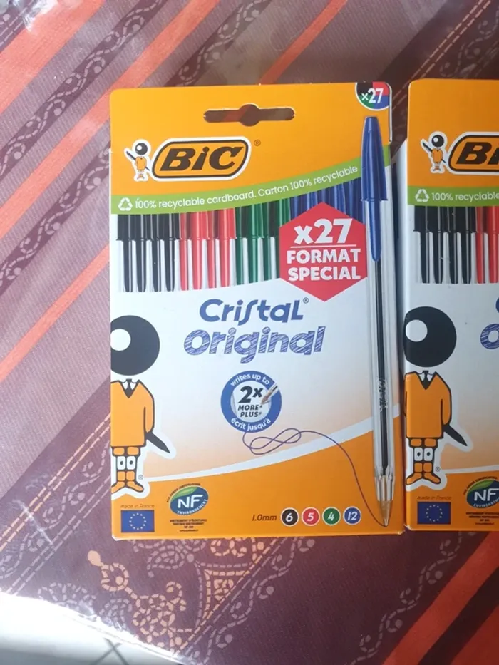 Lot de 54 bic crystal - photo numéro 2