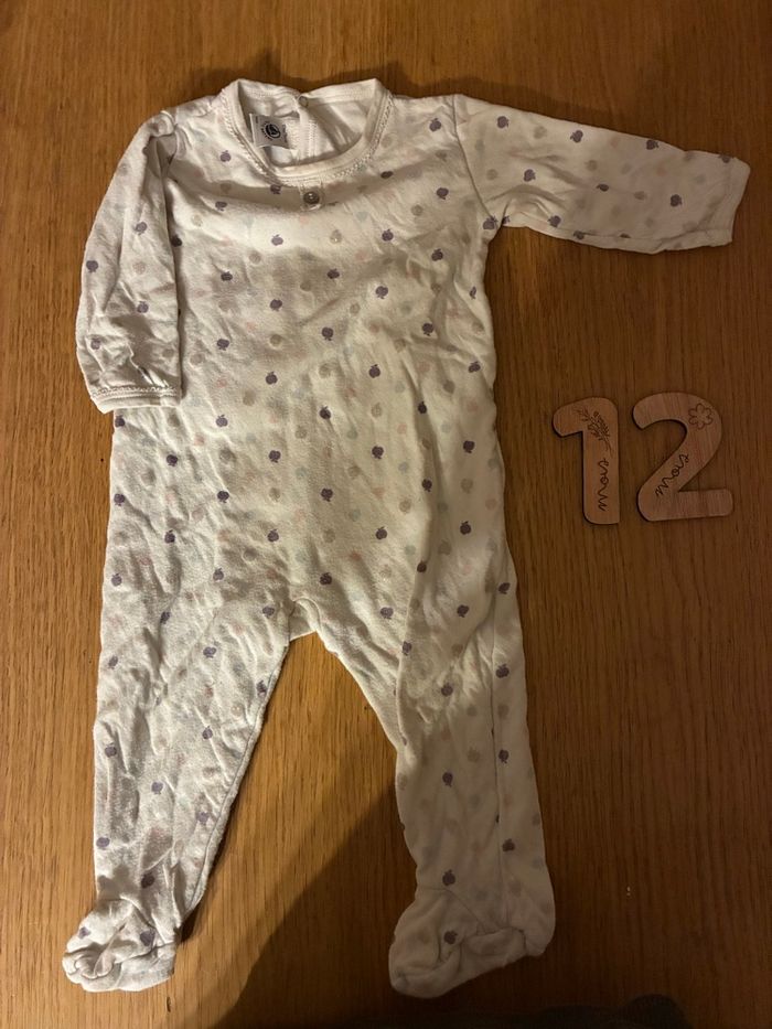 Lot pyjamas légers 12 mois - photo numéro 2