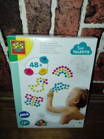 Jeu de bain ventouses bébé