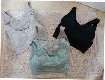 Lot 6 brassières L/XL